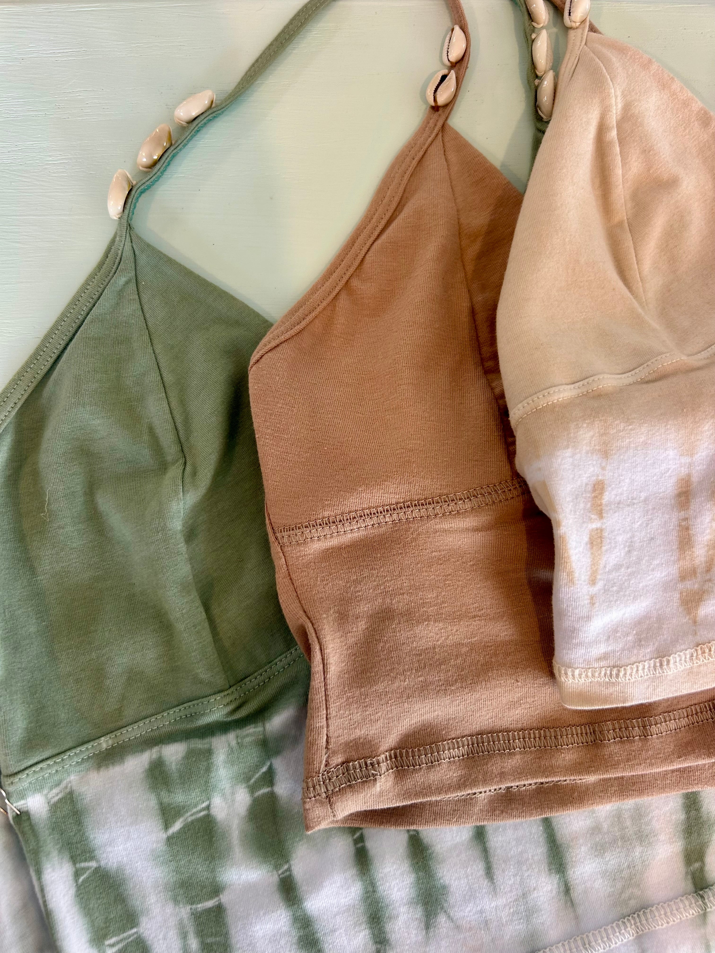 Handmade Seashell Tank Tops by Mora Girls