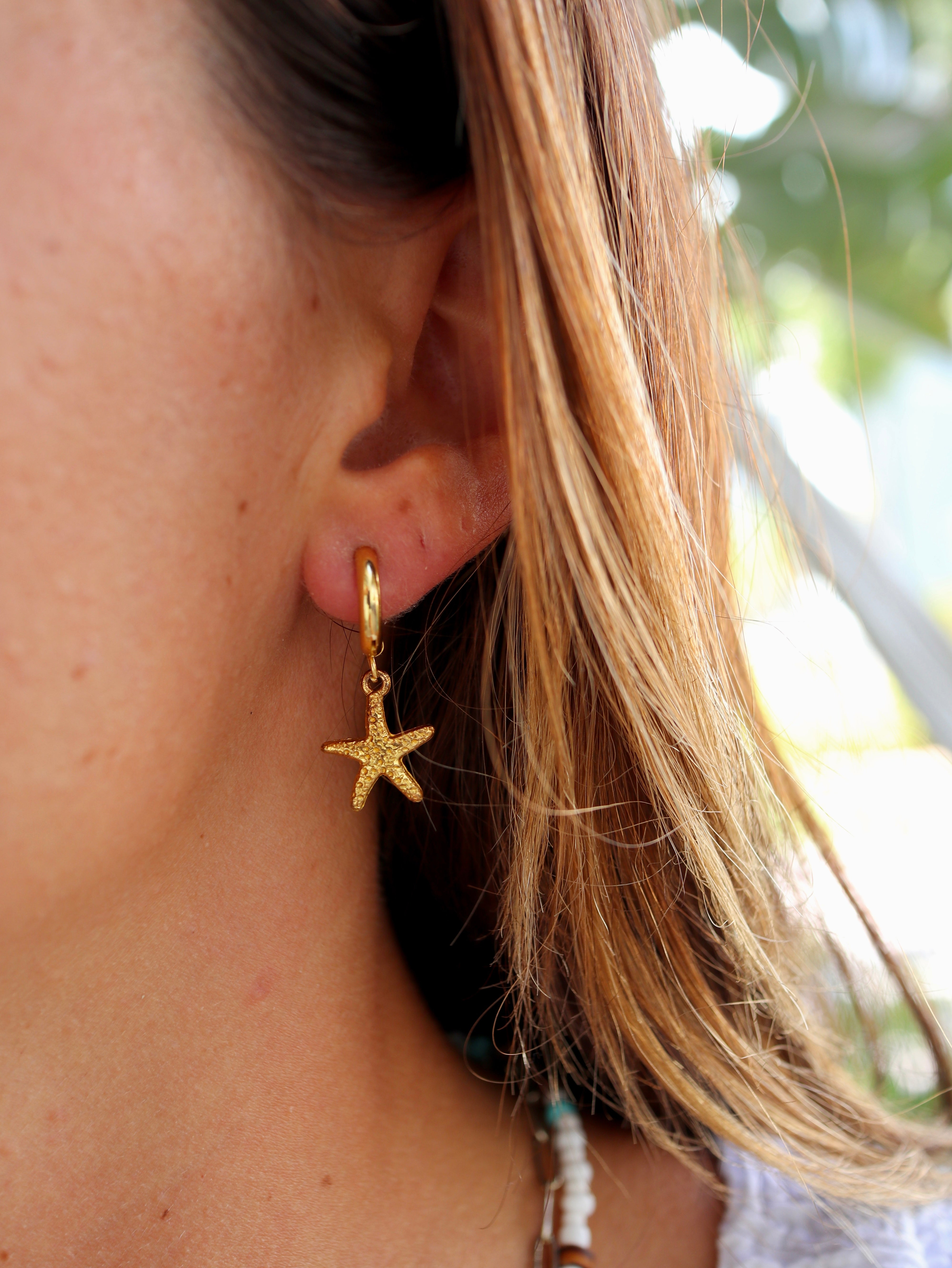 High Tide Huggie Hoops