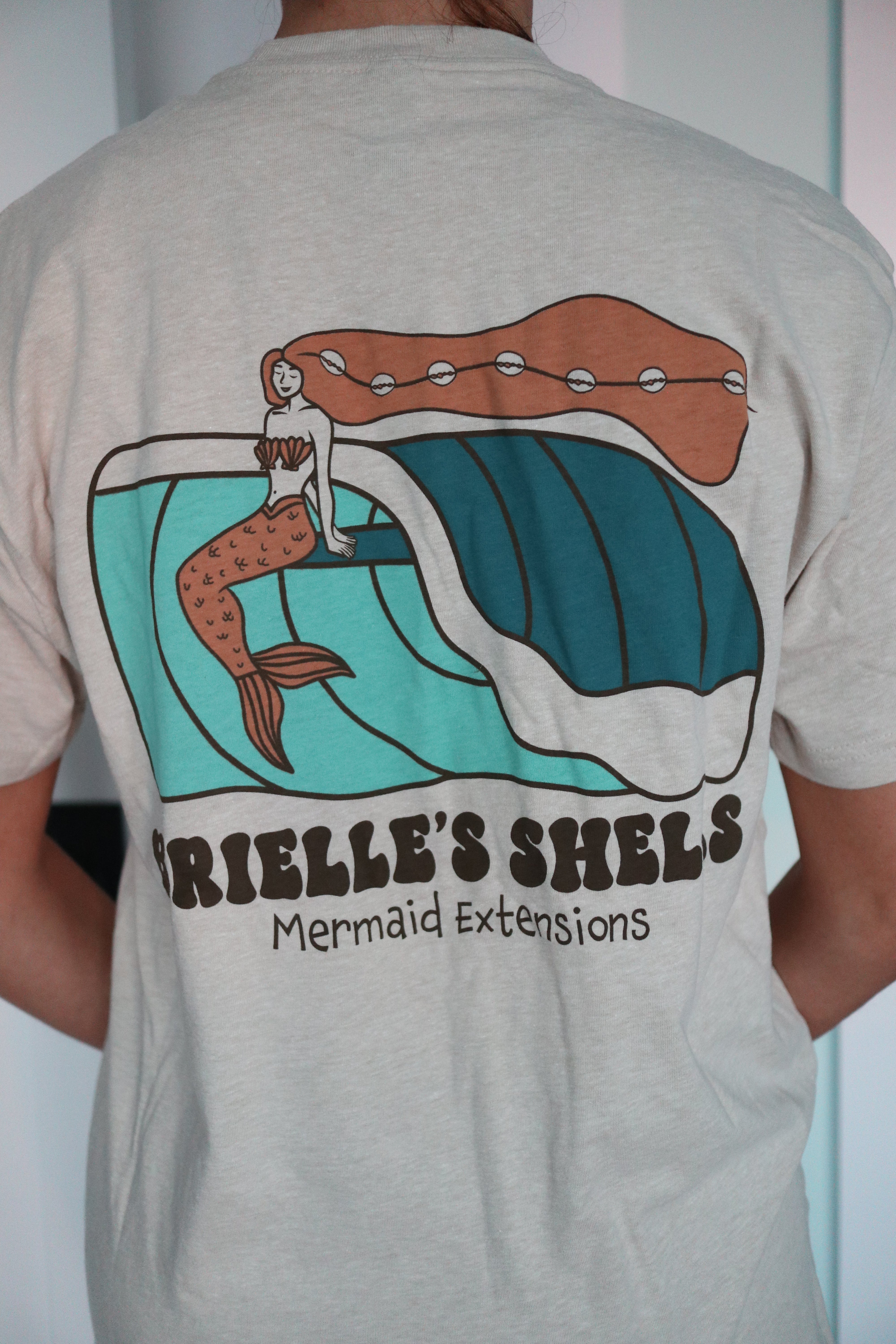 Unisex Surfing Mermaid T-Shirt