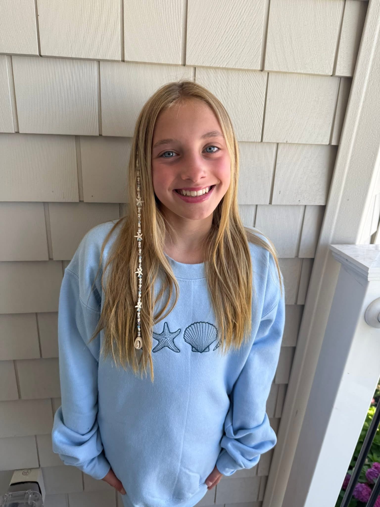 Embroidered Crewneck Sweatshirts