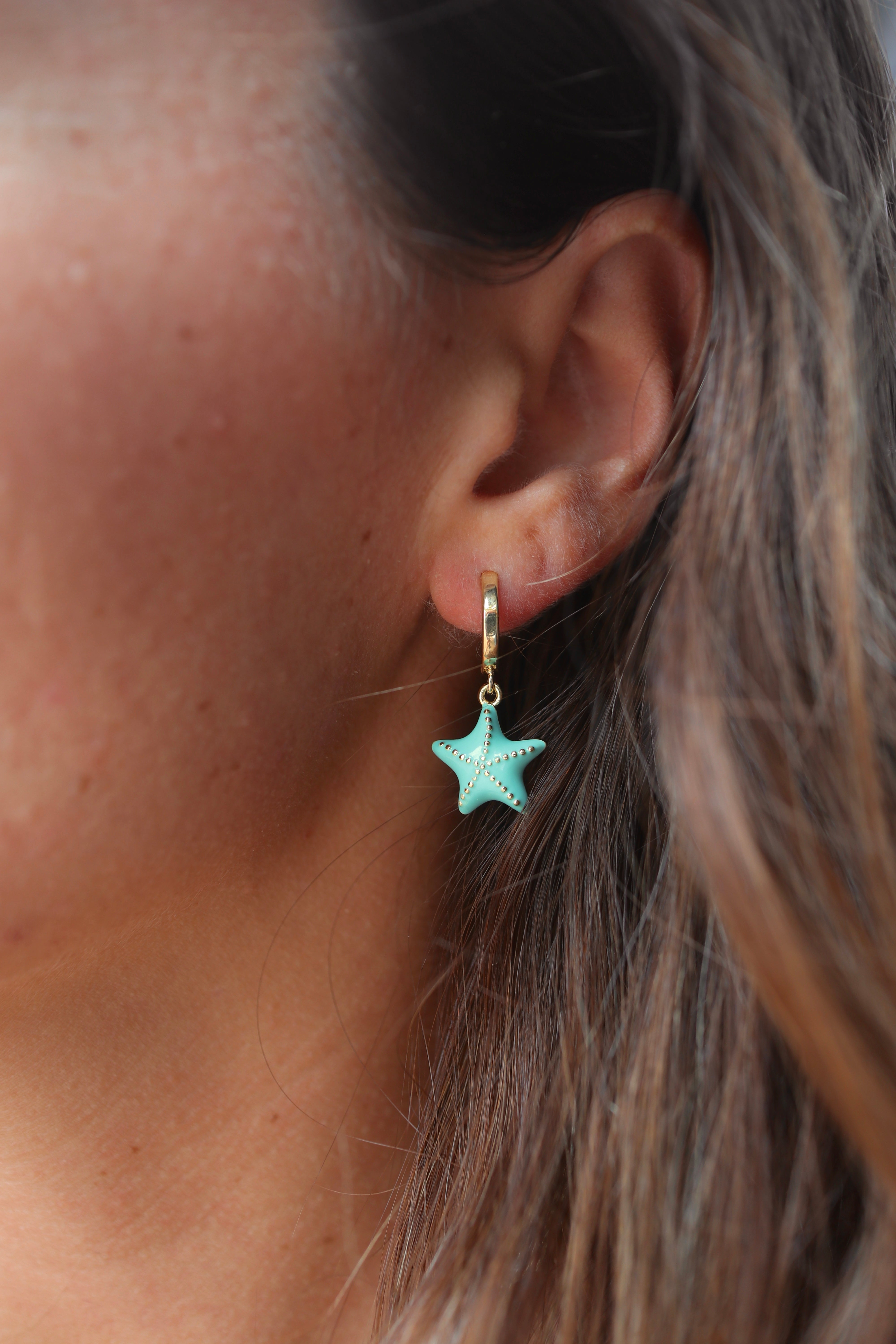 High Tide Huggie Hoops