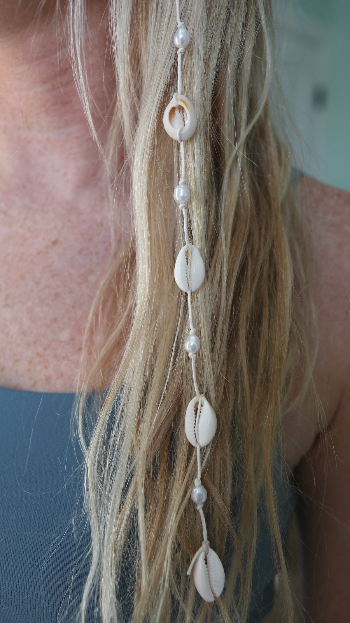 (SEMI-PERMANENT) Blonde Boho Babe - Mermaid Extension – Brielle’s Shells