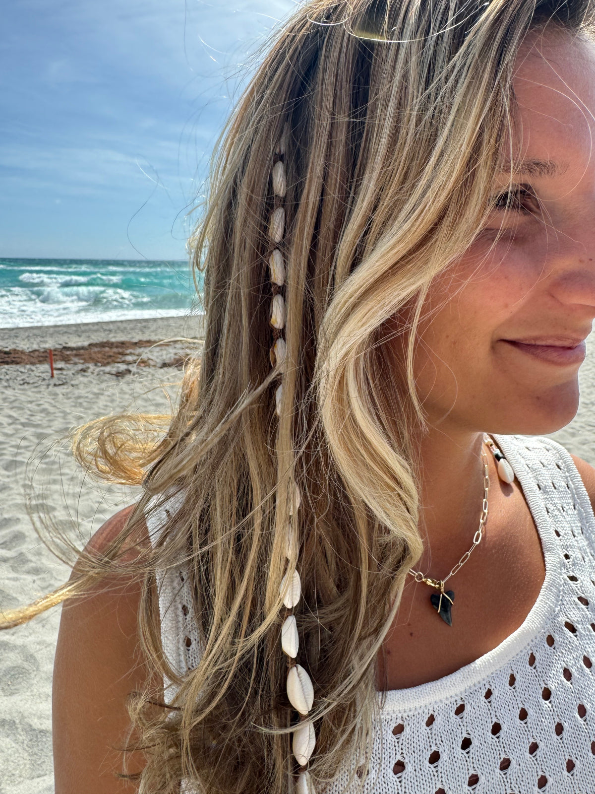 Brielle Shells Mermaid Hair Extensions by Brielle's Shells – BriellesShells