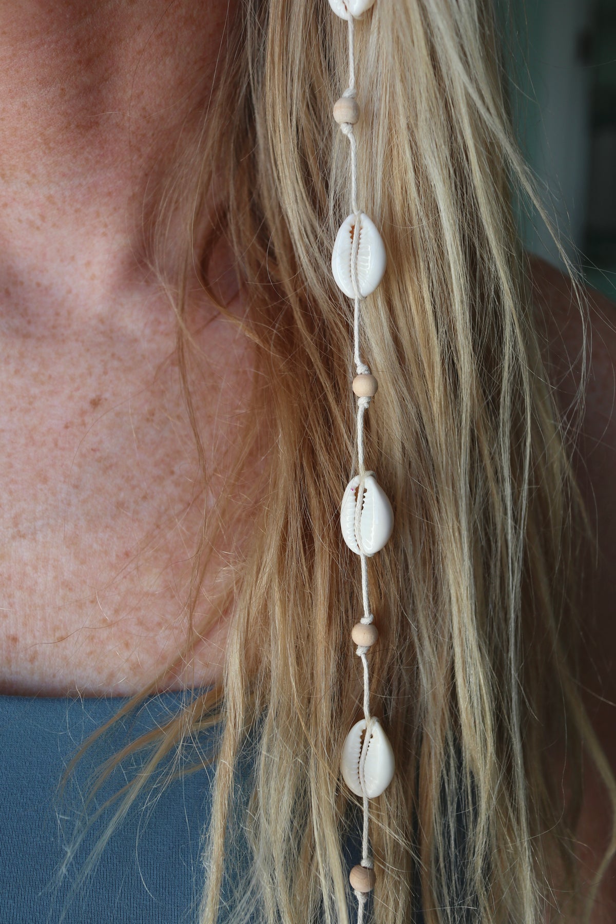 Brielle Shells (CLIP-ON) Blonde Boho Babe - Mermaid Extension – Brielle’s Shells