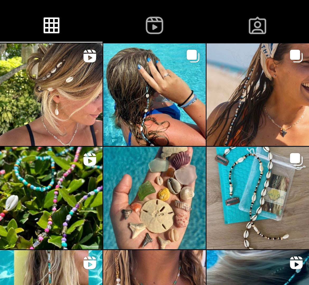 Mermaid Hair Extensions by Brielle's Shells – BriellesShells