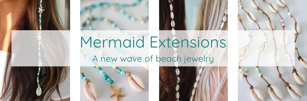 Brielle Shells Mermaid Hair Extensions by Brielle's Shells – Brielle’s Shells