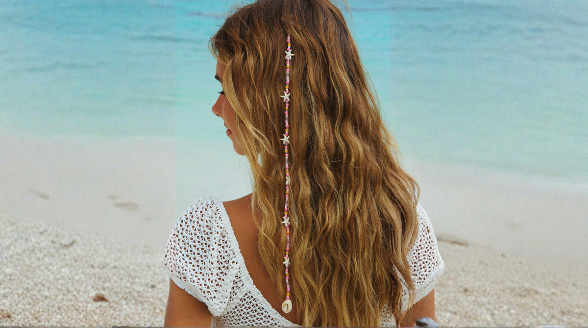 Brielle Shells Mermaid Hair Extensions by Brielle's Shells – Brielle’s Shells