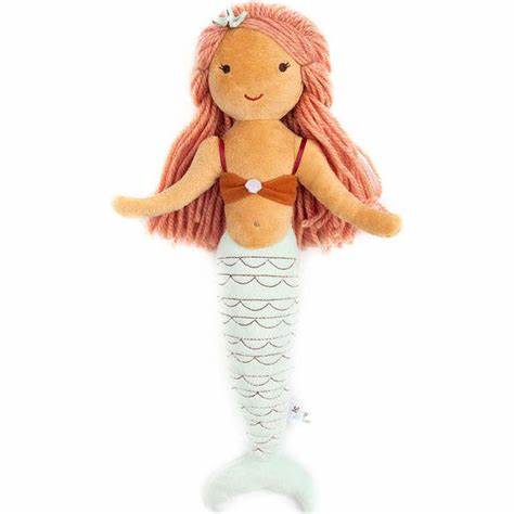  Coral Hair / Teal Tail